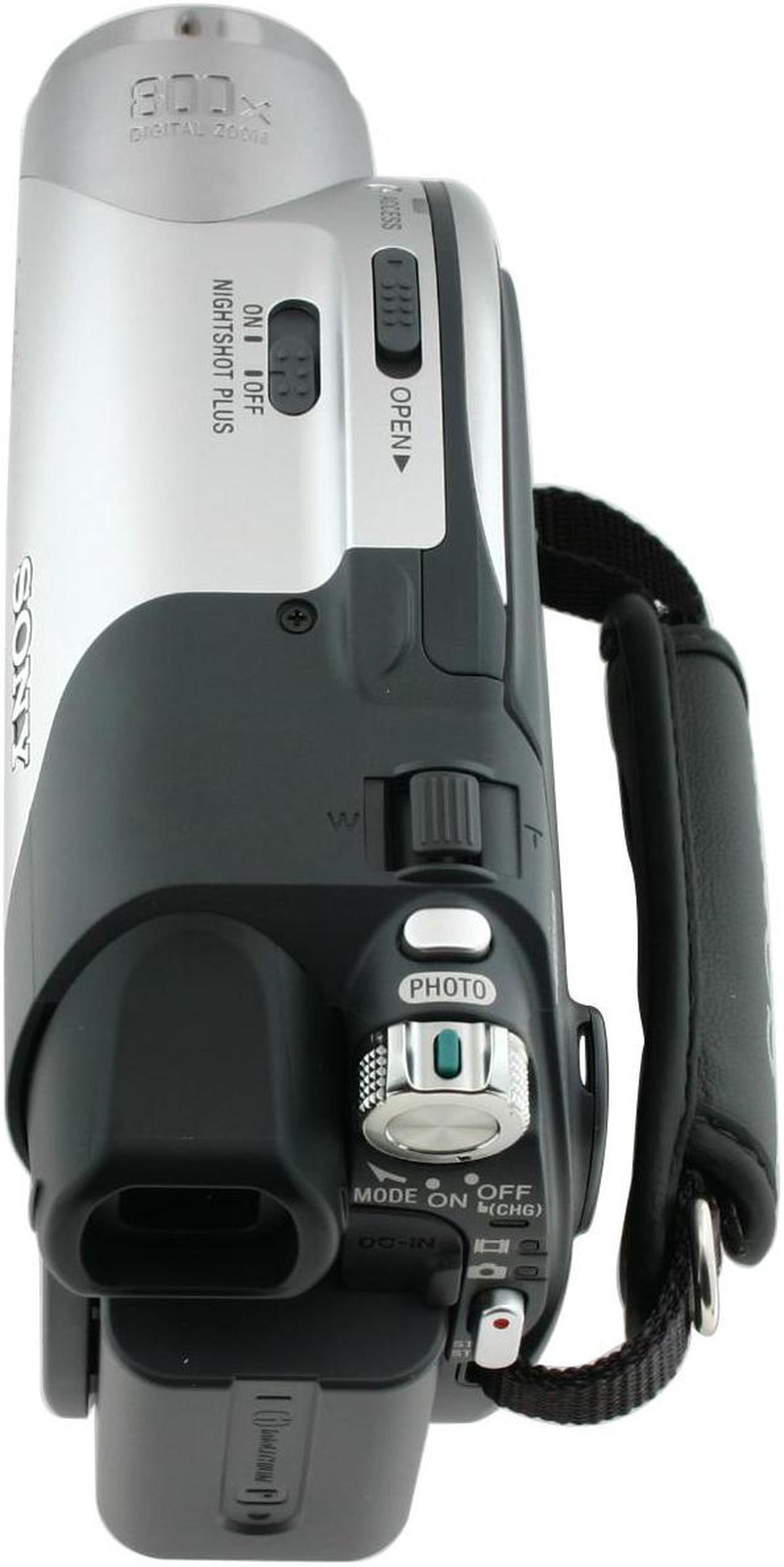 Alt view image 8 of 12 - SONY DCR-DVD105 1/6" CCD 2.5" 123K LCD 20X Optical Zoom DVD Camcorder