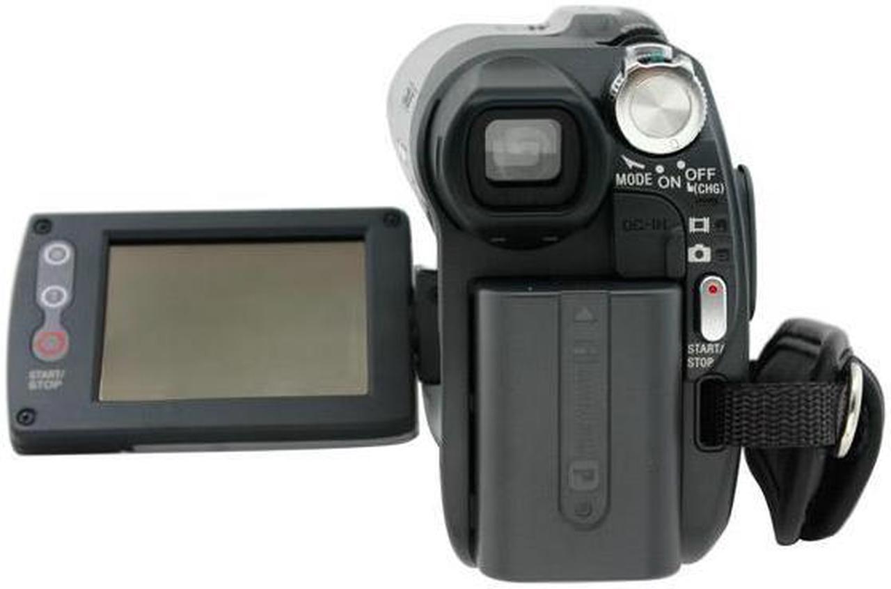 Alt view image 7 of 12 - SONY DCR-DVD105 1/6" CCD 2.5" 123K LCD 20X Optical Zoom DVD Camcorder