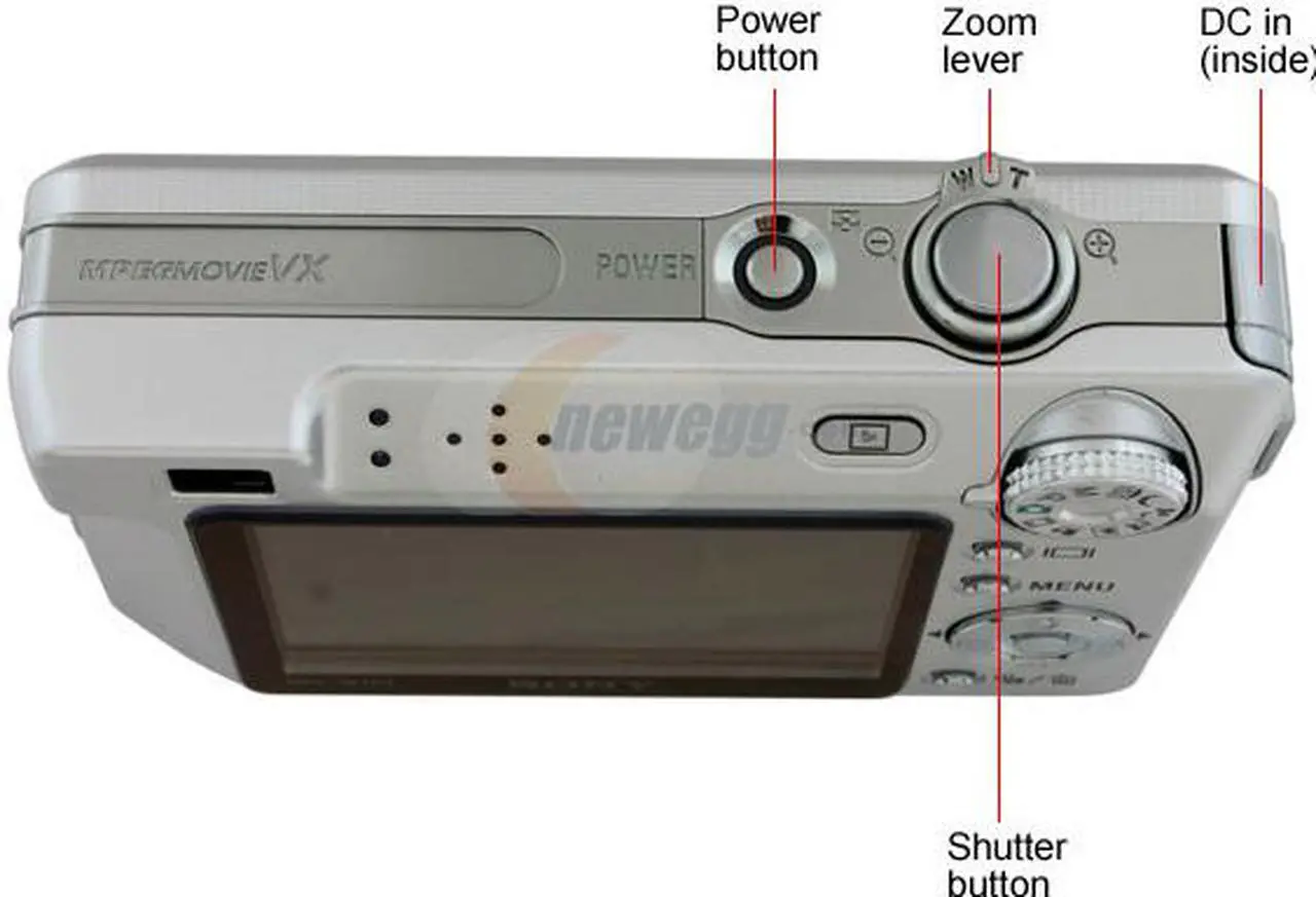 Alt view image 4 of 8 - SONY DSC-W100 Silver 8.1 MP 3X Optical Zoom Digital Camera