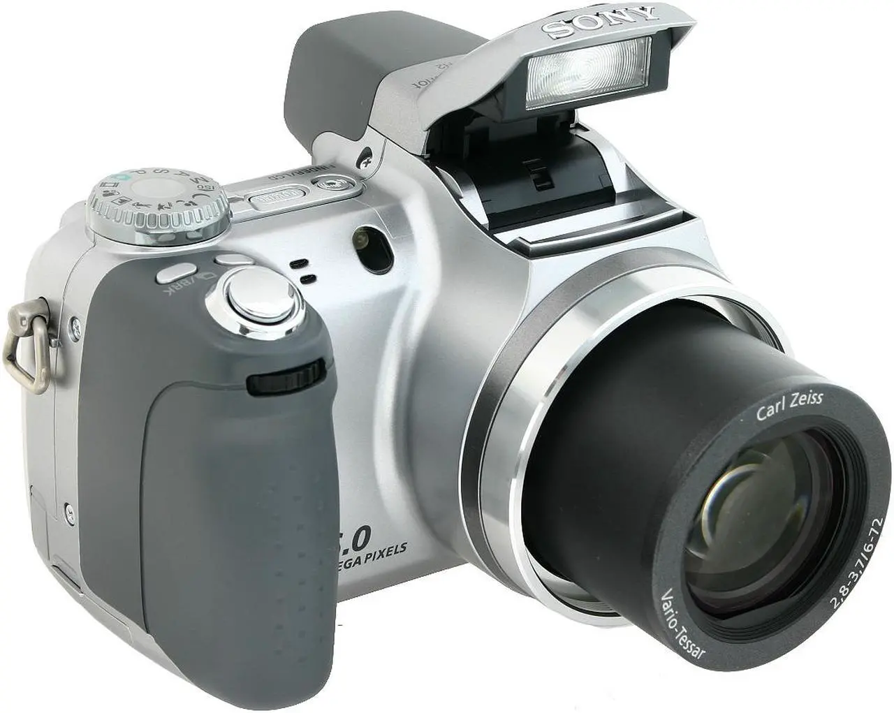 Main image of SONY DSC-H2 Silver 6.0 MP 12X Optical Zoom Digital Camera