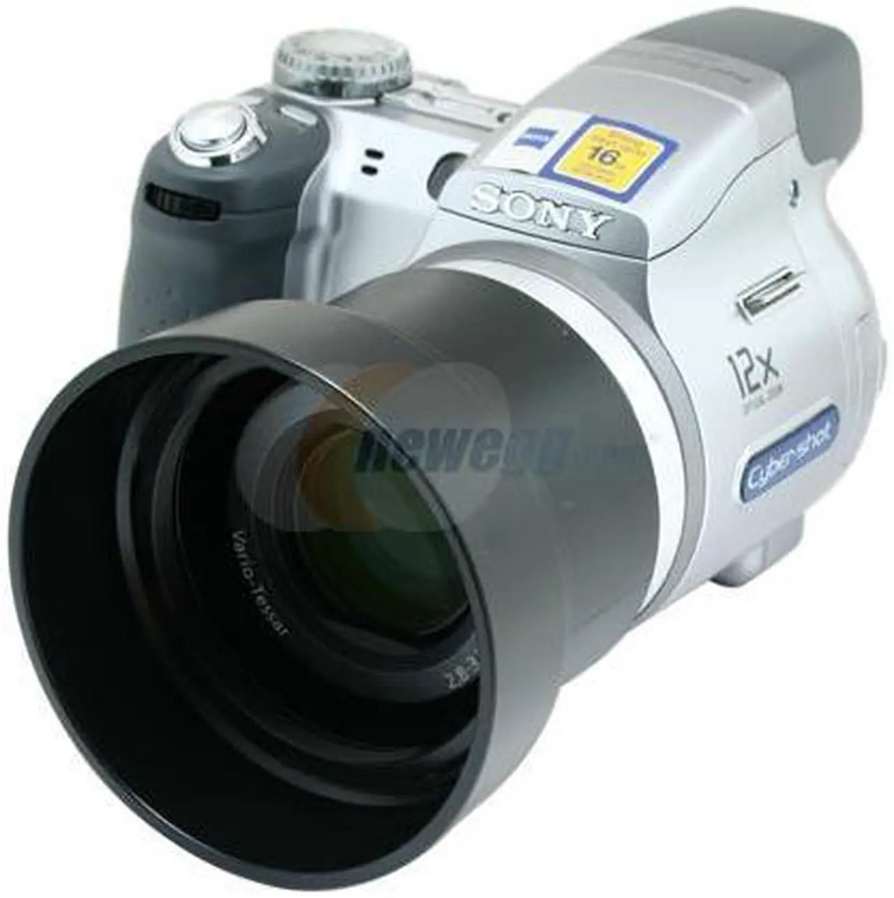 Alt view image 2 of 9 - SONY DSC-H2 Silver 6.0 MP 12X Optical Zoom Digital Camera