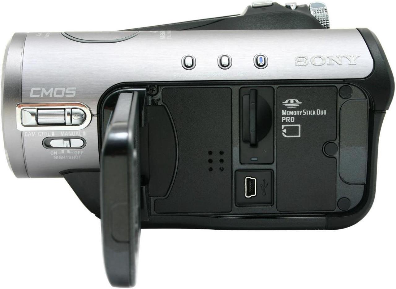Alt view image 7 of 13 - SONY HDR-HC3 High Definition Camcorder 10X Optical Zoom 80X Digital Zoom 1/3" 2.1MP ClearVID CMOS 2.7" 211K LCD