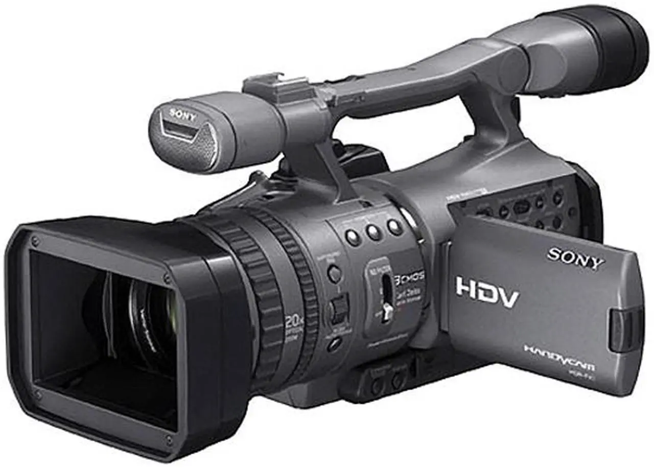 Alt view image 10 of 17 - SONY HDR-FX7 Gray 3 x 1/4" ClearVID CMOS Sensors 3.5" 211K Wide (16:9) Touch Panel LCD 20X Optical Zoom High Definition Handycam Camcorder