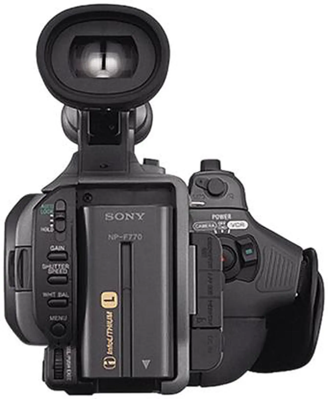 Alt view image 11 of 17 - SONY HDR-FX7 Gray 3 x 1/4" ClearVID CMOS Sensors 3.5" 211K Wide (16:9) Touch Panel LCD 20X Optical Zoom High Definition Handycam Camcorder