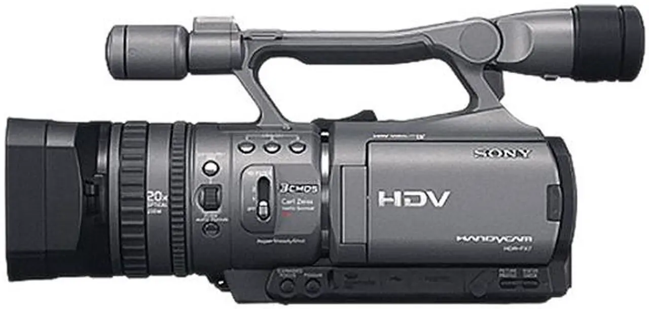 Alt view image 12 of 17 - SONY HDR-FX7 Gray 3 x 1/4" ClearVID CMOS Sensors 3.5" 211K Wide (16:9) Touch Panel LCD 20X Optical Zoom High Definition Handycam Camcorder