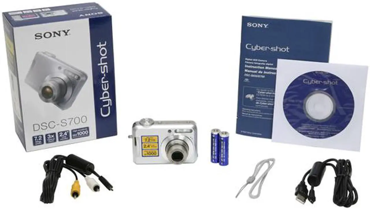 Alt view image 11 of 11 - SONY Cyber-shot DSC-S700 Silver 7.2 MP 3X Optical Zoom Digital Camera