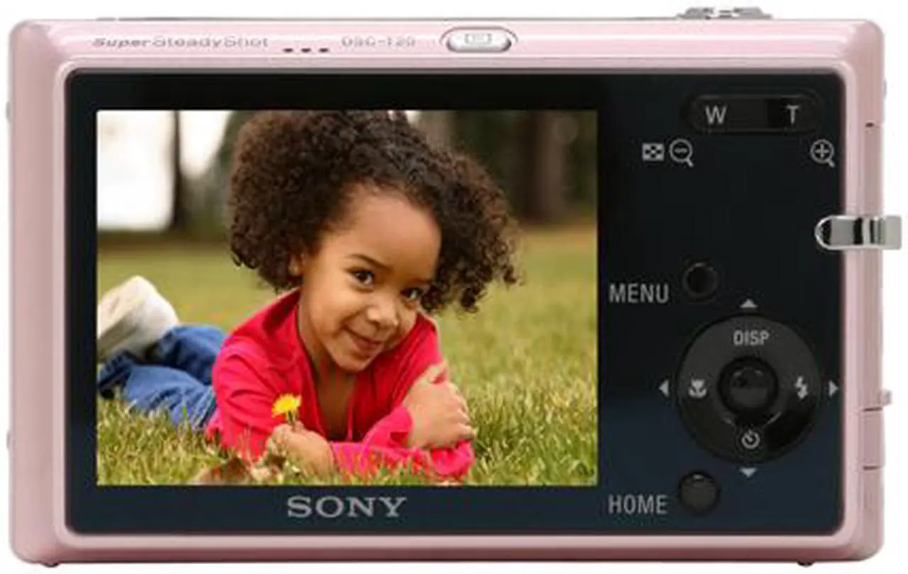Alt view image 4 of 12 - SONY Cyber-shot DSC-T20 Pink 8.1 MP 3X Optical Zoom Digital Camera