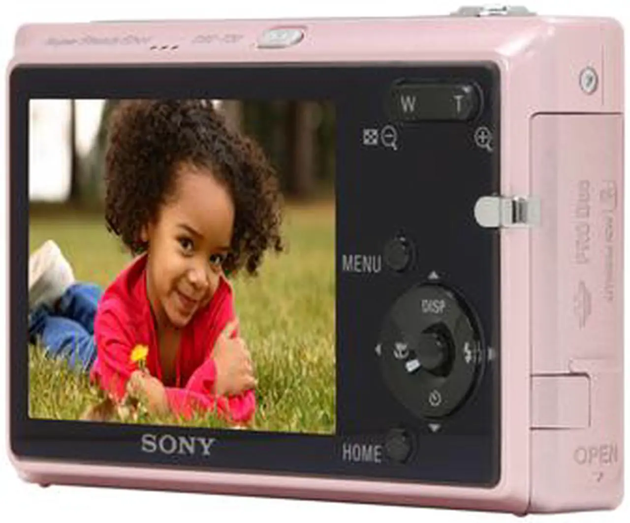 Alt view image 5 of 12 - SONY Cyber-shot DSC-T20 Pink 8.1 MP 3X Optical Zoom Digital Camera