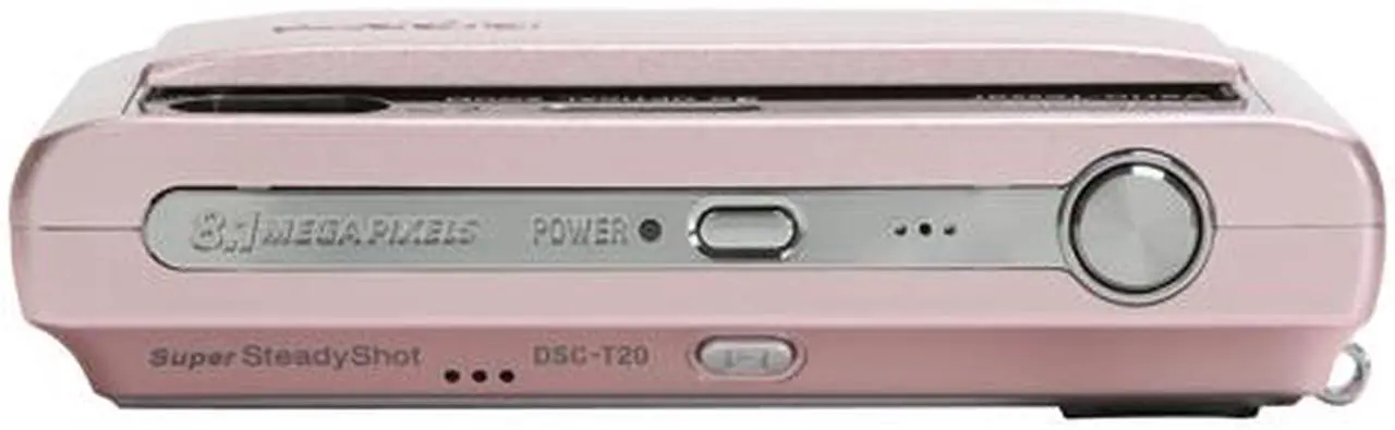 Alt view image 10 of 12 - SONY Cyber-shot DSC-T20 Pink 8.1 MP 3X Optical Zoom Digital Camera