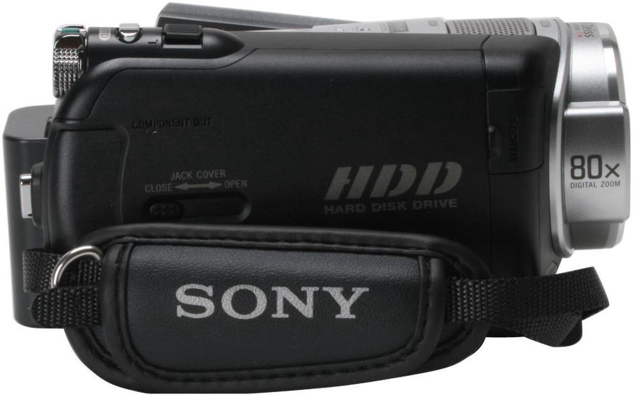 Alt view image 4 of 10 - SONY HDR-SR5 Silver 1/3" ClearVid CMOS Sensor 2.7" 211K Touch Panel LCD 10X Optical Zoom 40GB HDD High Definition Handycam Camcorder
