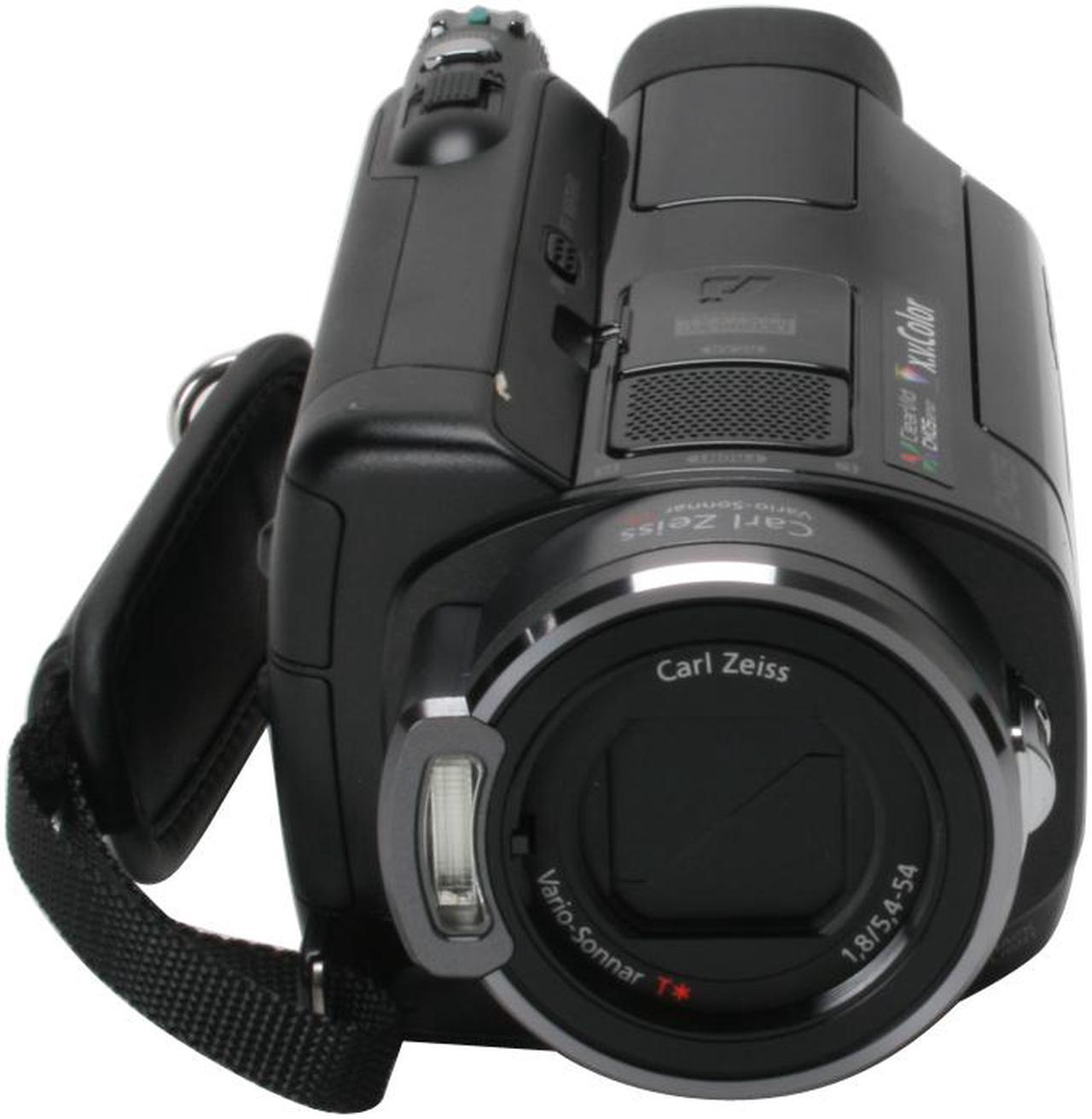 Alt view image 6 of 10 - SONY HDR-SR7 1/3" CMOS 2.7" 211K LCD 10X Optical Zoom High Definition HDD/Flash Memory Camcorder