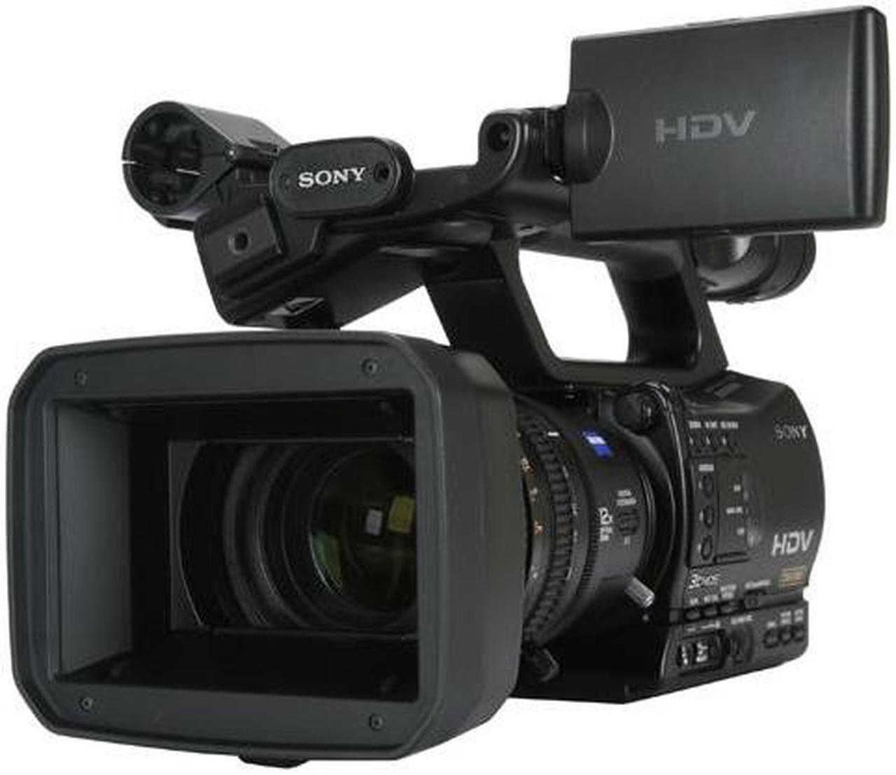 SONY HVRZ7U Black 3CMOS 3.2"921K 12X Optical Zoom HDV Camcorder with Memory Recording Unit