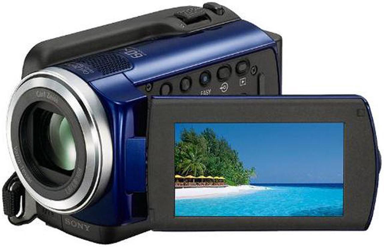 Main image of SONY DCR-SR47 Blue 1/8" Advanced HAD CCD Sensor 2.7" 123K Wide Touch Panel LCD 60X Optical Zoom 60GB HDD Handycam Camcorder