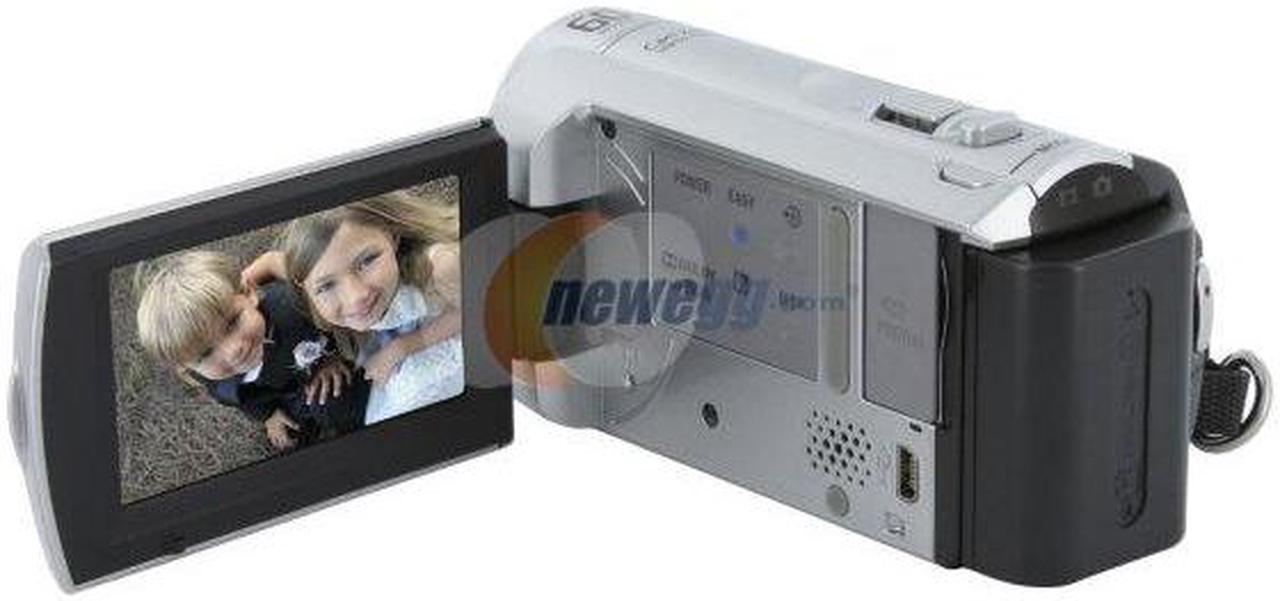 Alt view image 3 of 11 - SONY DCR-SX40 Silver 1/8" Advanced HAD CCD Sensor 2.7" 123K Wide Touch Panel LCD 60X Optical Zoom 4GB Flash Memory Handycam Camcorder