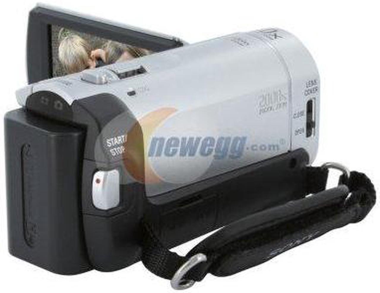 Alt view image 5 of 11 - SONY DCR-SX40 Silver 1/8" Advanced HAD CCD Sensor 2.7" 123K Wide Touch Panel LCD 60X Optical Zoom 4GB Flash Memory Handycam Camcorder