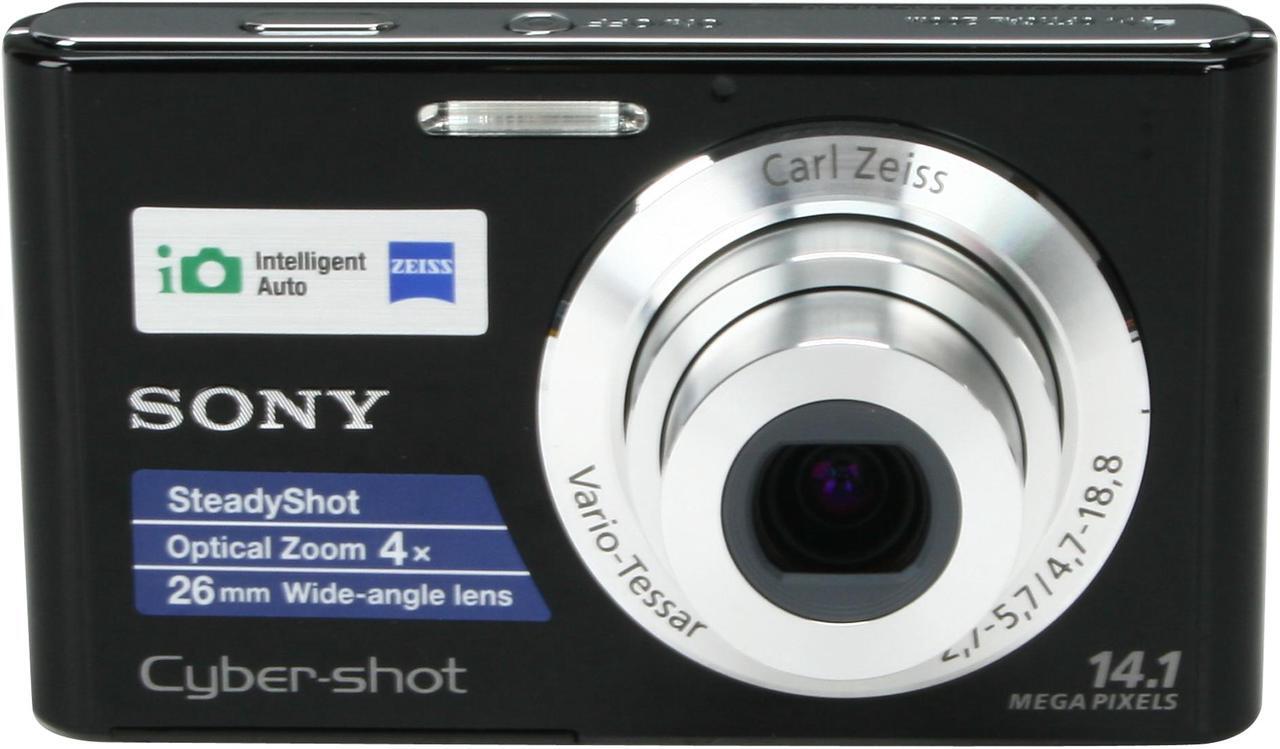 Alt view image 2 of 8 - SONY Cyber-shot DSC-W330 Black 14.1 MP 4X Optical Zoom 26mm Wide Angle Digital Camera
