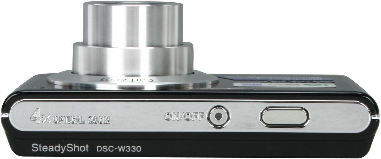 Alt view image 6 of 8 - SONY Cyber-shot DSC-W330 Black 14.1 MP 4X Optical Zoom 26mm Wide Angle Digital Camera