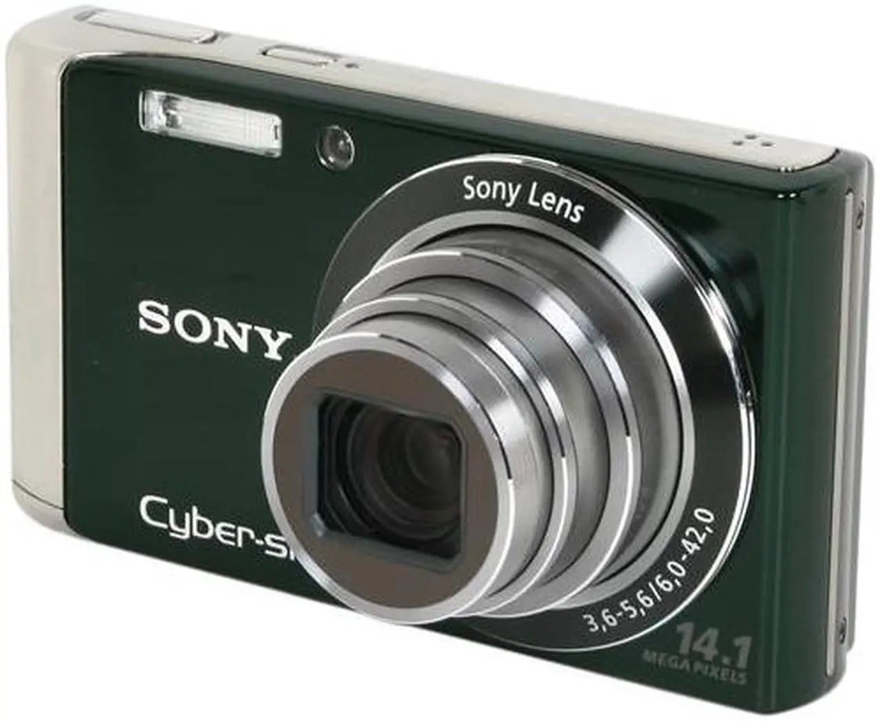 SONY Cybershot DSCW370 Green 14.1 MP Digital Camera