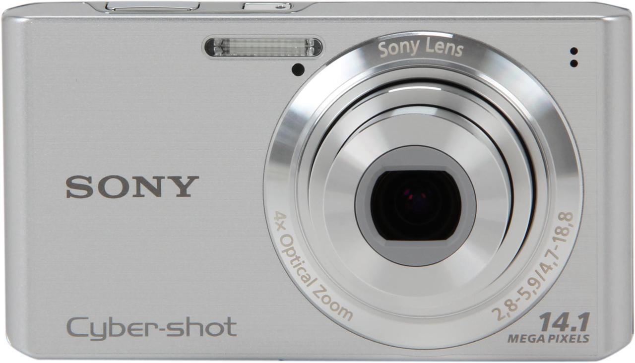 Alt view image 2 of 8 - SONY Cyber-shot DSC-W610 Silver 14.1 MP 4X Optical Zoom Digital Camera