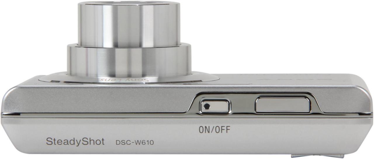 Alt view image 6 of 8 - SONY Cyber-shot DSC-W610 Silver 14.1 MP 4X Optical Zoom Digital Camera