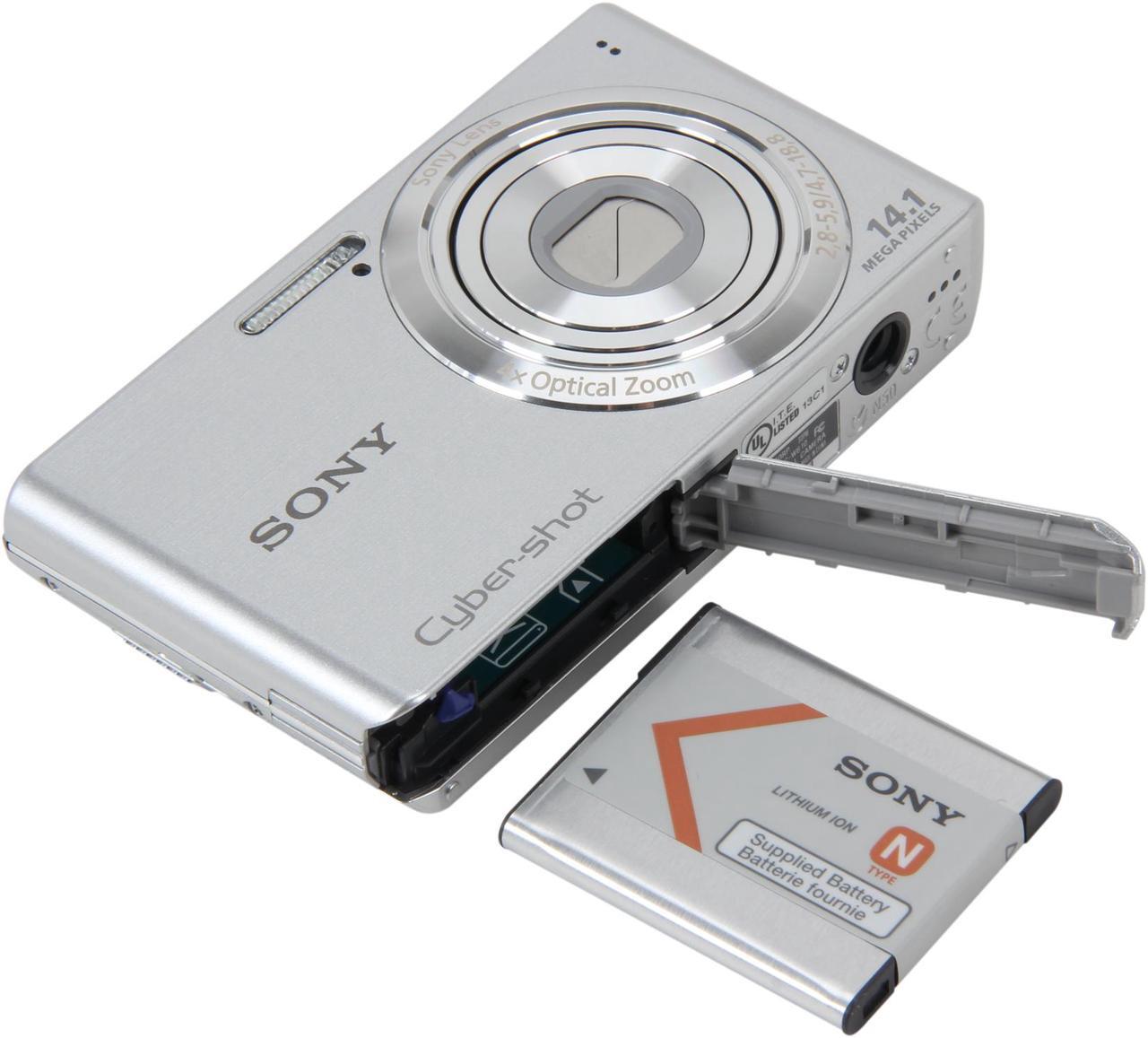 Alt view image 7 of 8 - SONY Cyber-shot DSC-W610 Silver 14.1 MP 4X Optical Zoom Digital Camera