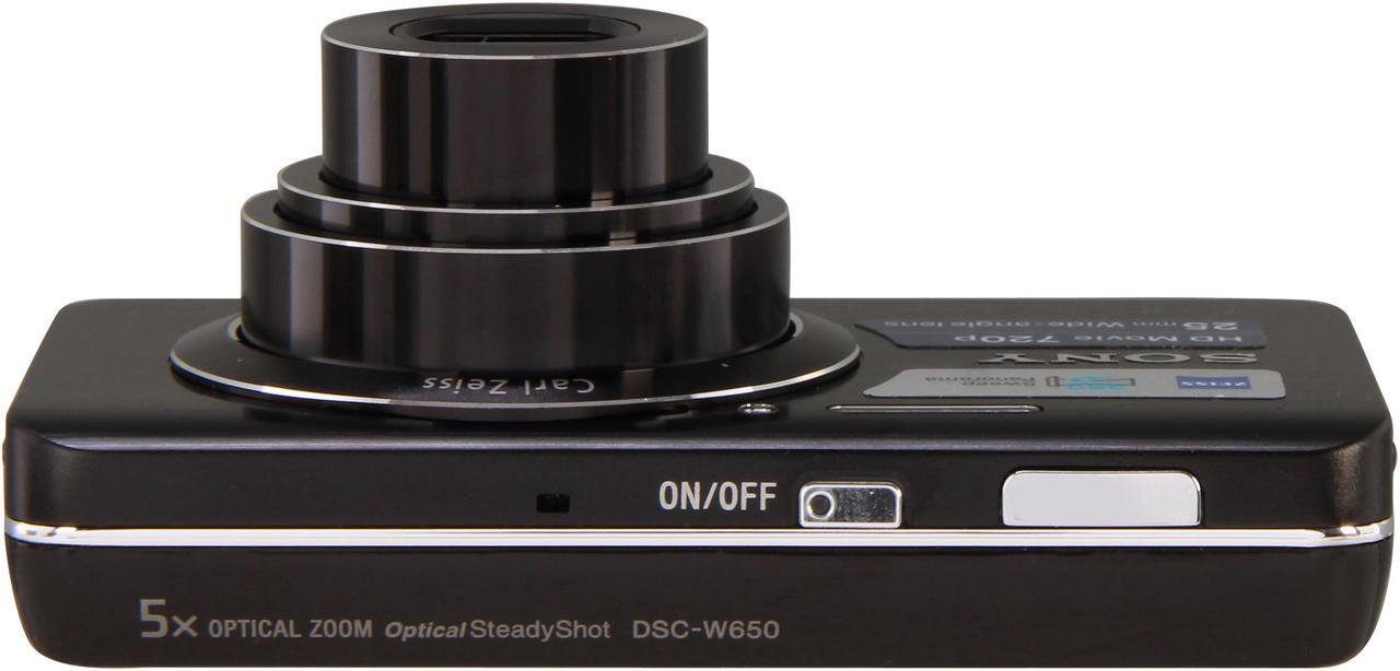 Alt view image 6 of 8 - Sony Cyber-shot DSC-W650 16.1 MP Digital Camera with 5x Optical Zoom and 3.0-Inch LCD (Black)
