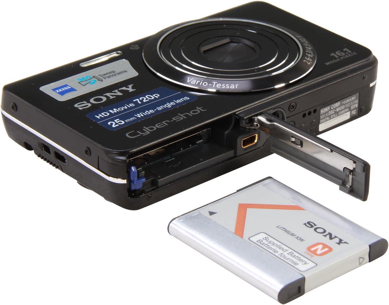 Alt view image 7 of 8 - Sony Cyber-shot DSC-W650 16.1 MP Digital Camera with 5x Optical Zoom and 3.0-Inch LCD (Black)