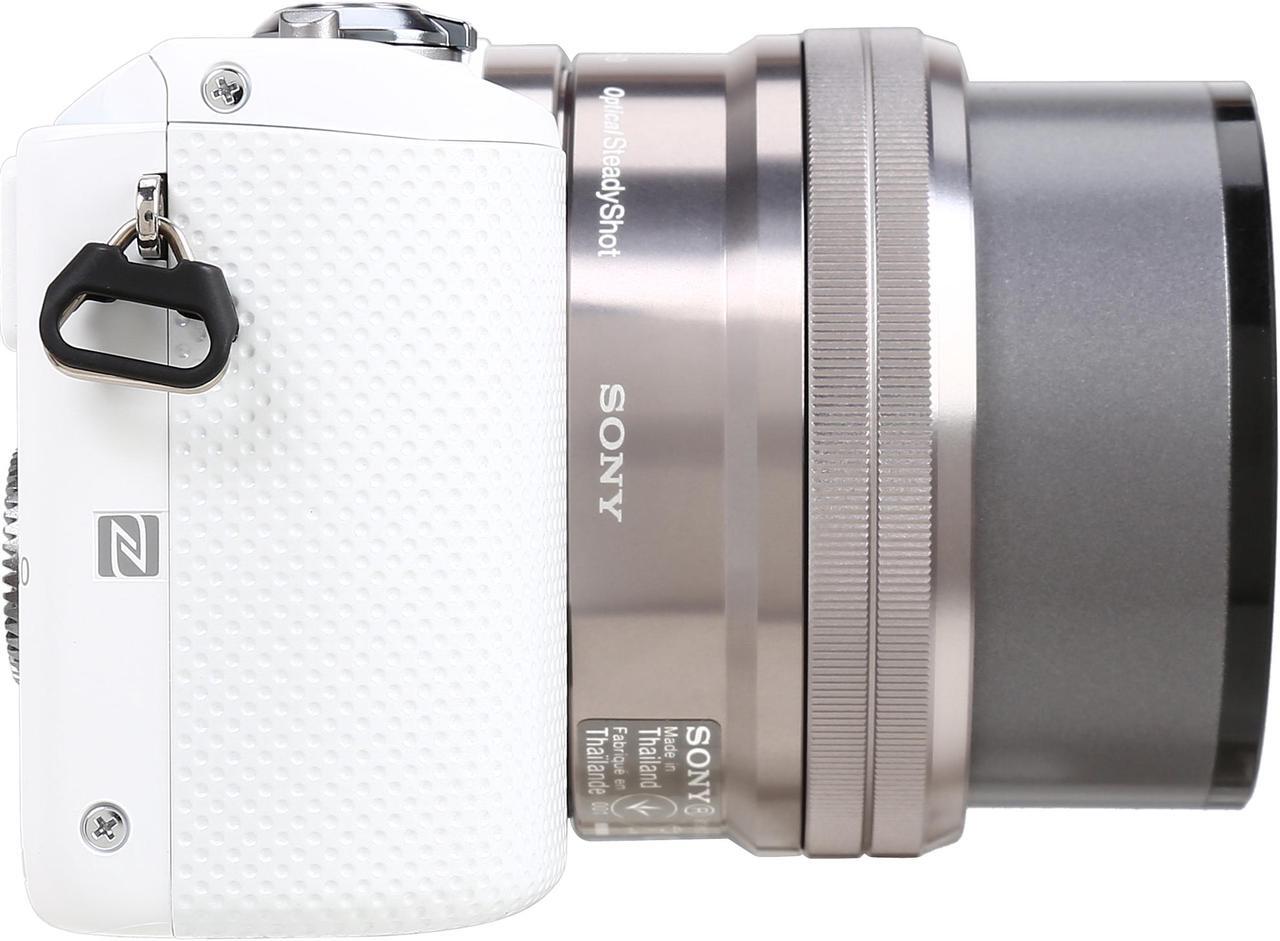 Alt view image 4 of 11 - SONY Alpha a5000 ILCE-5000L/W White 20.1MP 3.0" 460K LCD Compact Interchangeable Lens Digital Camera with 16-50mm Lens
