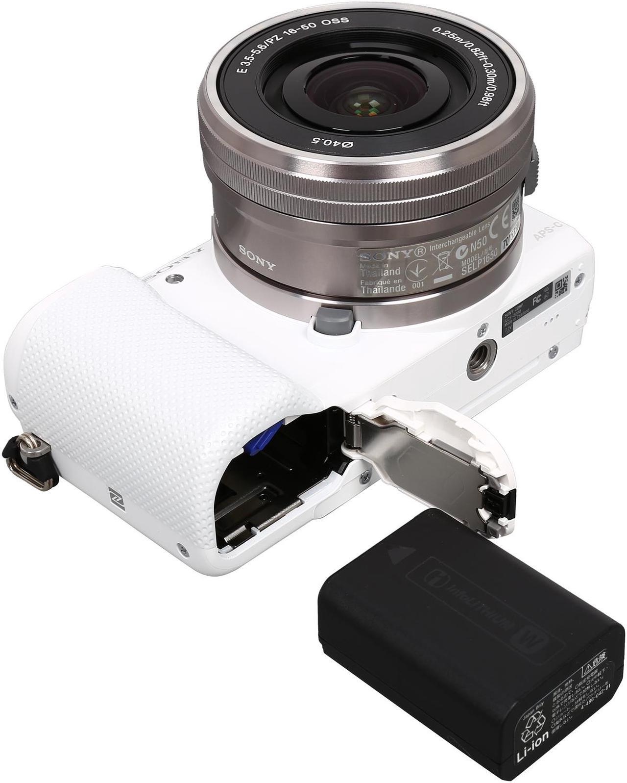Alt view image 11 of 11 - SONY Alpha a5000 ILCE-5000L/W White 20.1MP 3.0" 460K LCD Compact Interchangeable Lens Digital Camera with 16-50mm Lens
