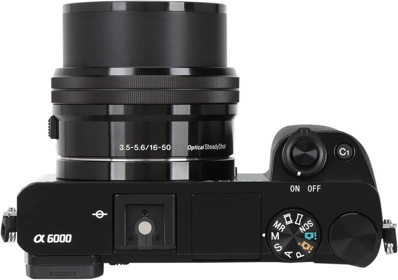 Alt view image 7 of 11 - Sony Alpha A6000 ILCE-6000L/B Black Mirrorless Camera with 16-50 mm Lens