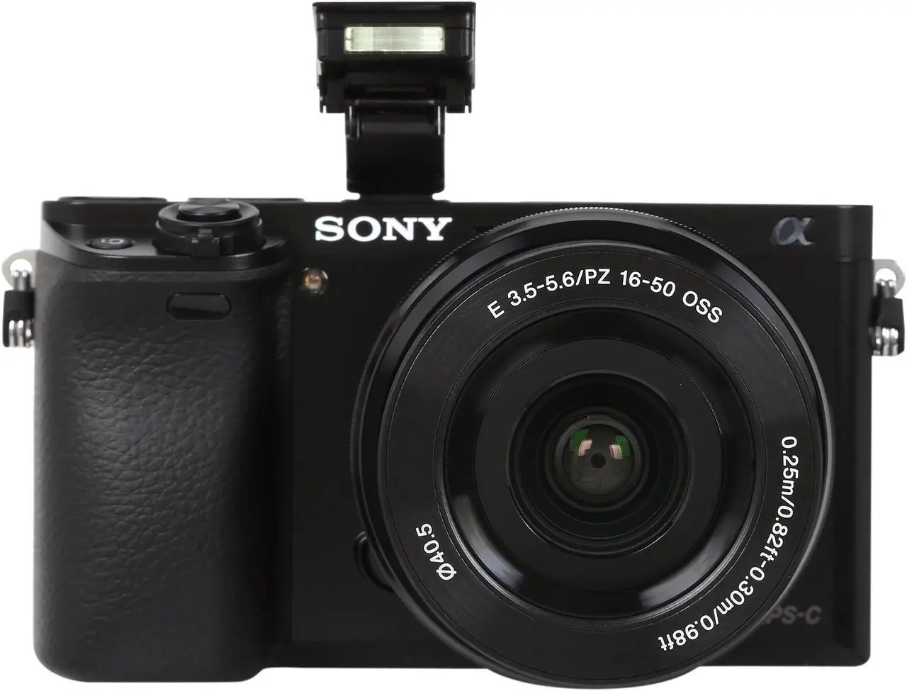 Alt view image 8 of 11 - Sony Alpha A6000 ILCE-6000L/B Black Mirrorless Camera with 16-50 mm Lens