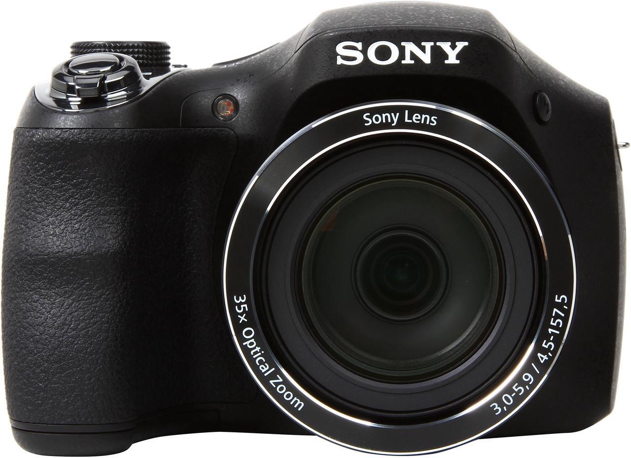 Alt view image 3 of 9 - SONY Cyber-shot H300 Black 20.1 MP 35X Optical Zoom Digital Camera