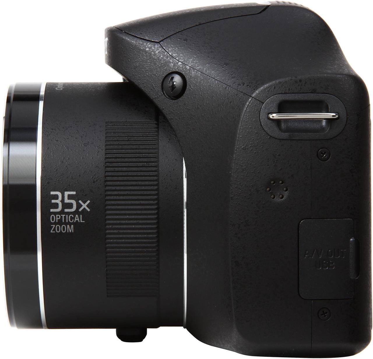 Alt view image 6 of 9 - SONY Cyber-shot H300 Black 20.1 MP 35X Optical Zoom Digital Camera