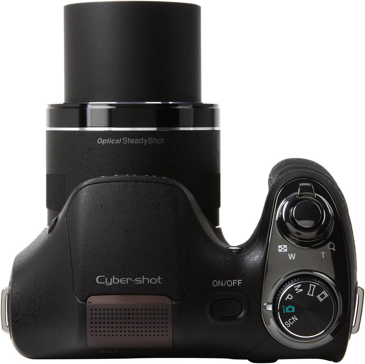 Alt view image 7 of 9 - SONY Cyber-shot H300 Black 20.1 MP 35X Optical Zoom Digital Camera