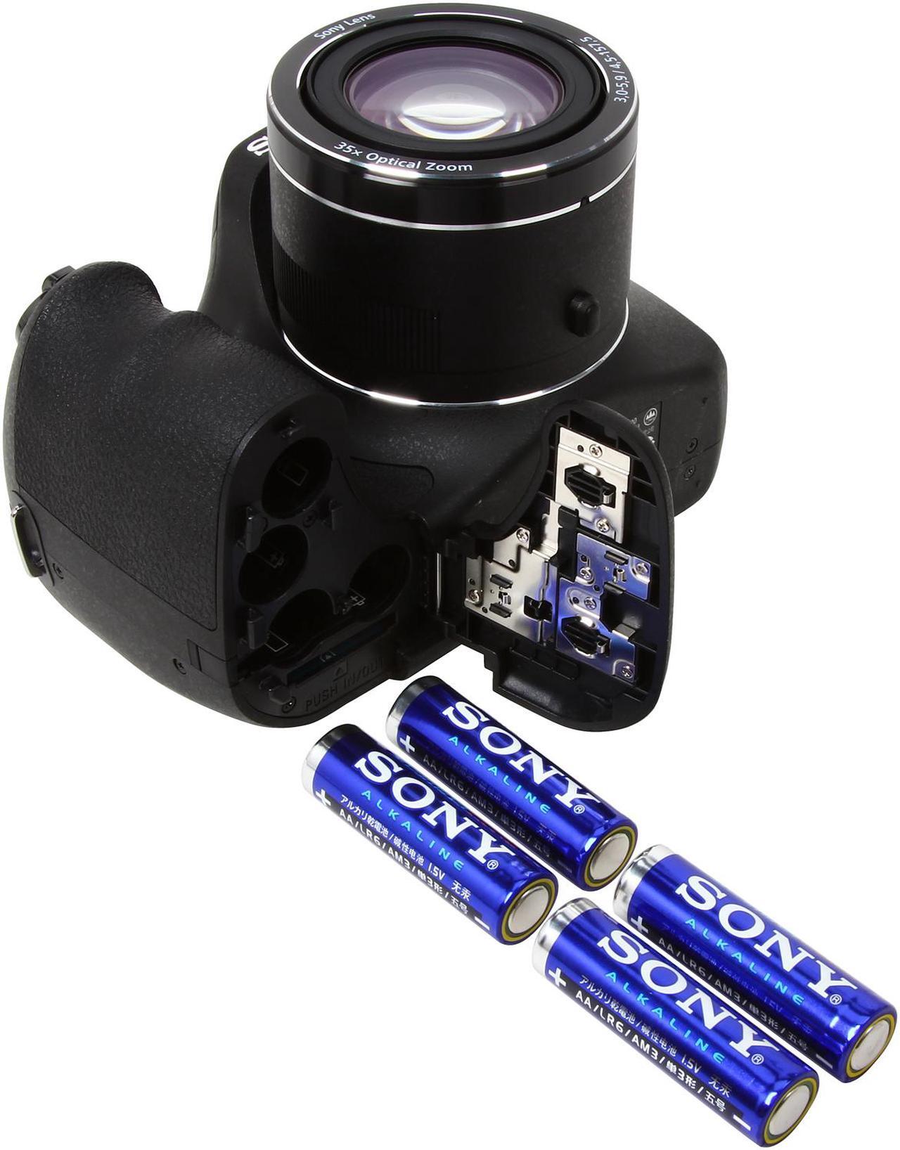 Alt view image 9 of 9 - SONY Cyber-shot H300 Black 20.1 MP 35X Optical Zoom Digital Camera