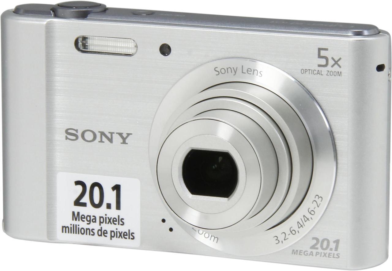 Main image of SONY Cyber-shot W800 Silver 20.1 MP 5X Optical Zoom Digital Camera