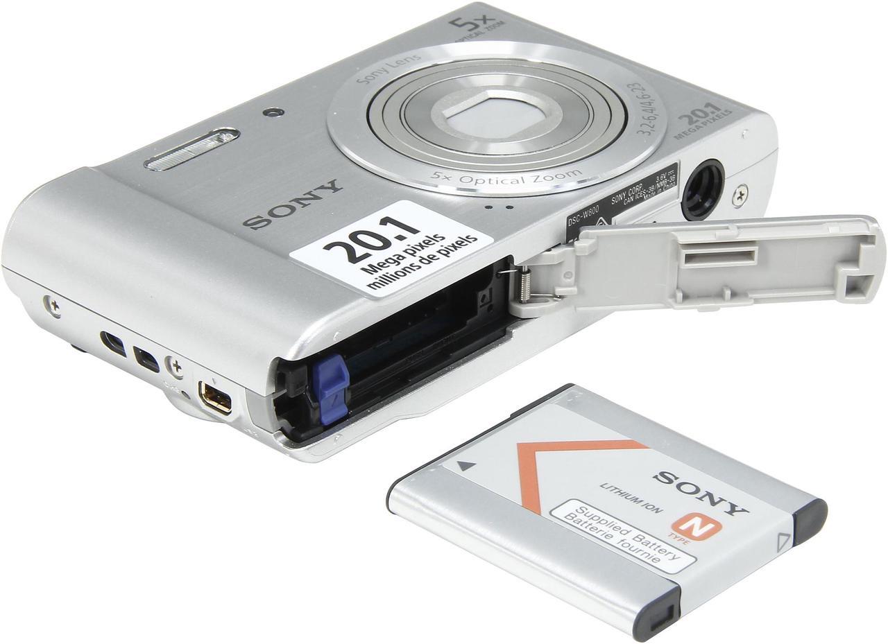 Alt view image 7 of 8 - SONY Cyber-shot W800 Silver 20.1 MP 5X Optical Zoom Digital Camera