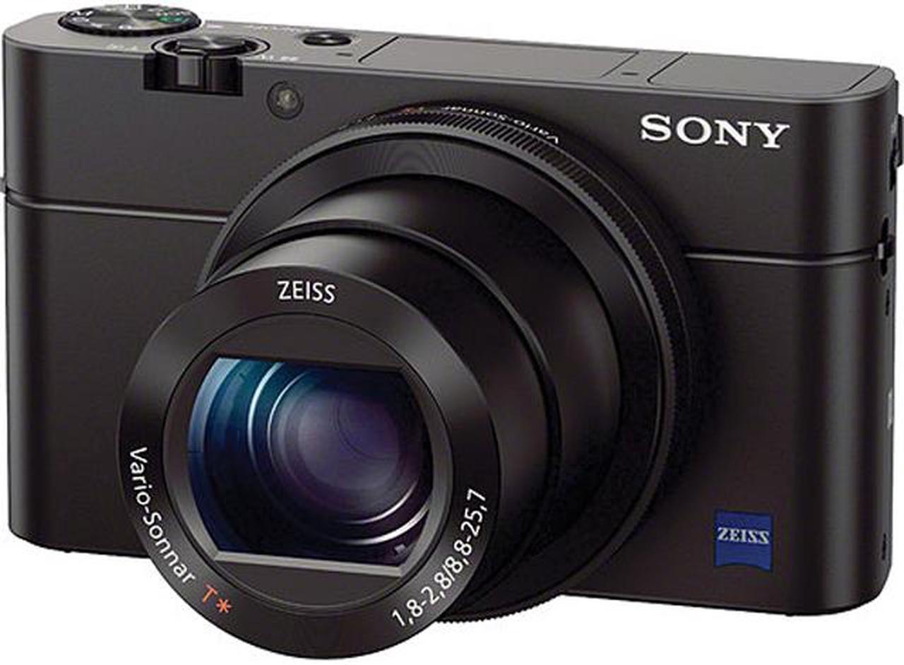 Main image of SONY Cyber-shot RX100 III Black 20.1MP 2.9X Optical Zoom 25mm Wide Angle Digital Camera HDTV Output