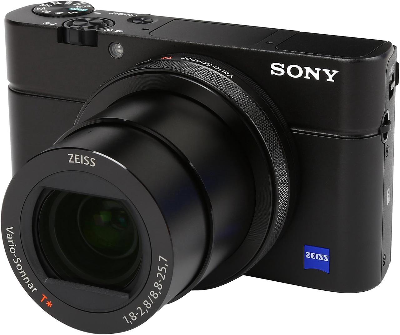 SONY RX100 IV Black 20.1 MP 2.9X Optical Zoom Digital Camera HDTV Output