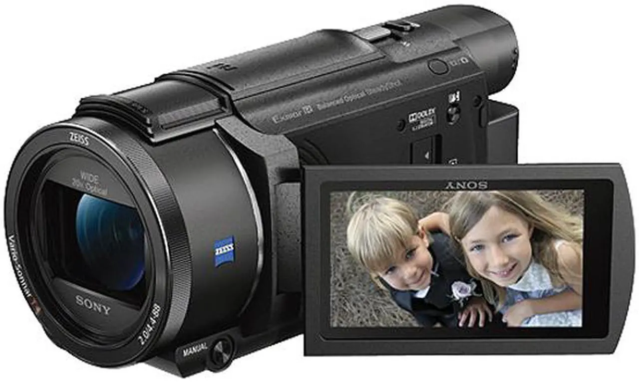 Alt view image 2 of 5 - Sony FDR-AX53 4K Ultra HD Handycam Camcorder