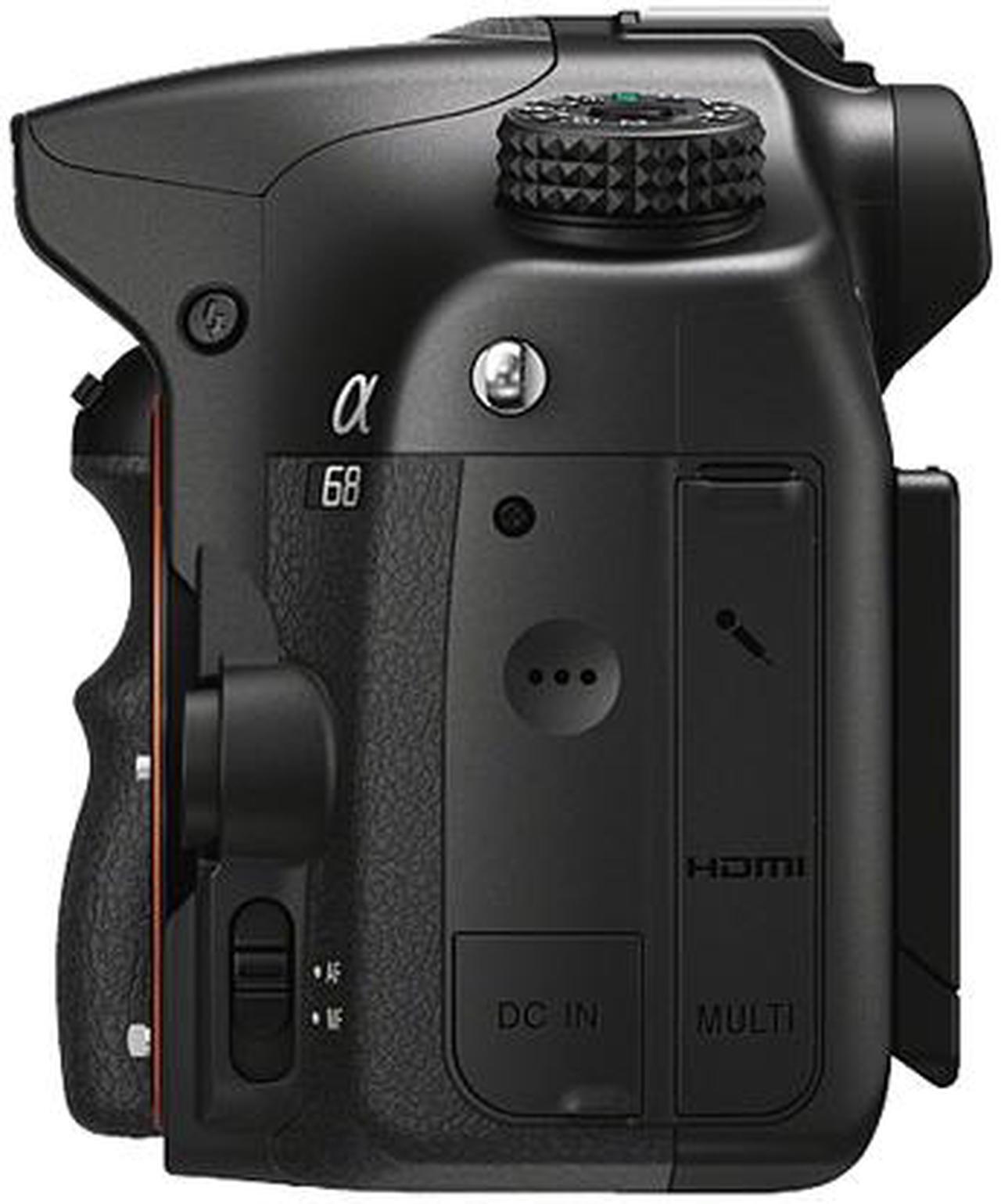 Alt view image 2 of 7 - Sony Alpha a68 DSLR Camera (Body Only)