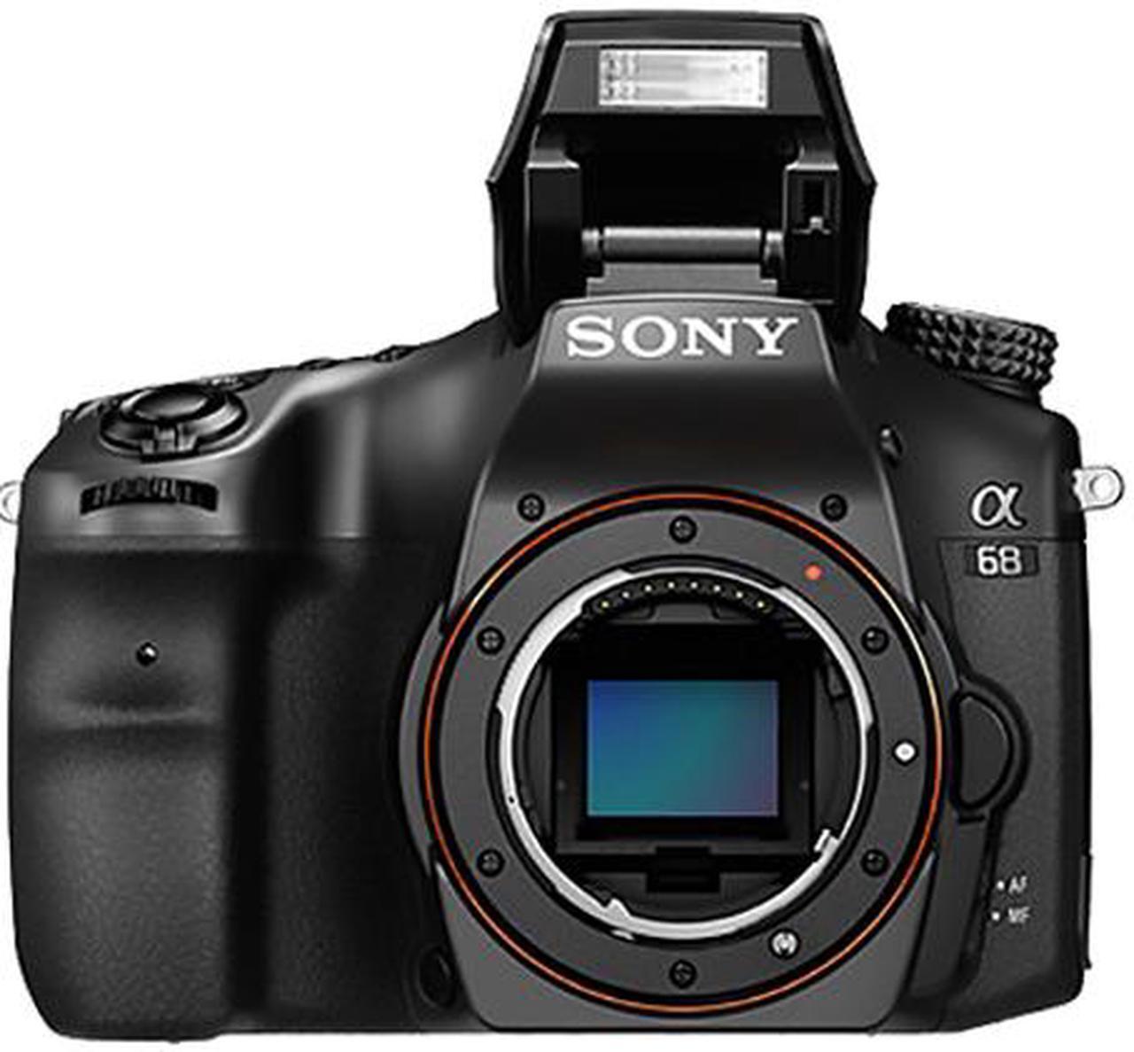 Alt view image 6 of 7 - Sony Alpha a68 DSLR Camera (Body Only)