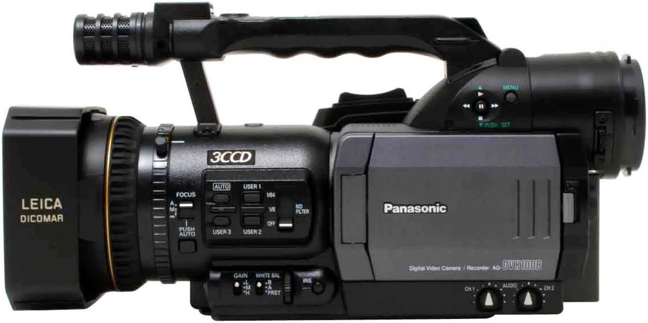 Alt view image 6 of 17 - Panasonic AG-DVX100B 3CCD 3.5"LCD 10X Optical Zoom Professional Camcorder