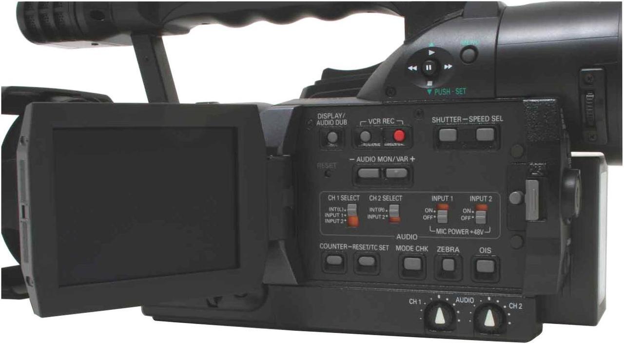 Alt view image 7 of 17 - Panasonic AG-DVX100B 3CCD 3.5"LCD 10X Optical Zoom Professional Camcorder