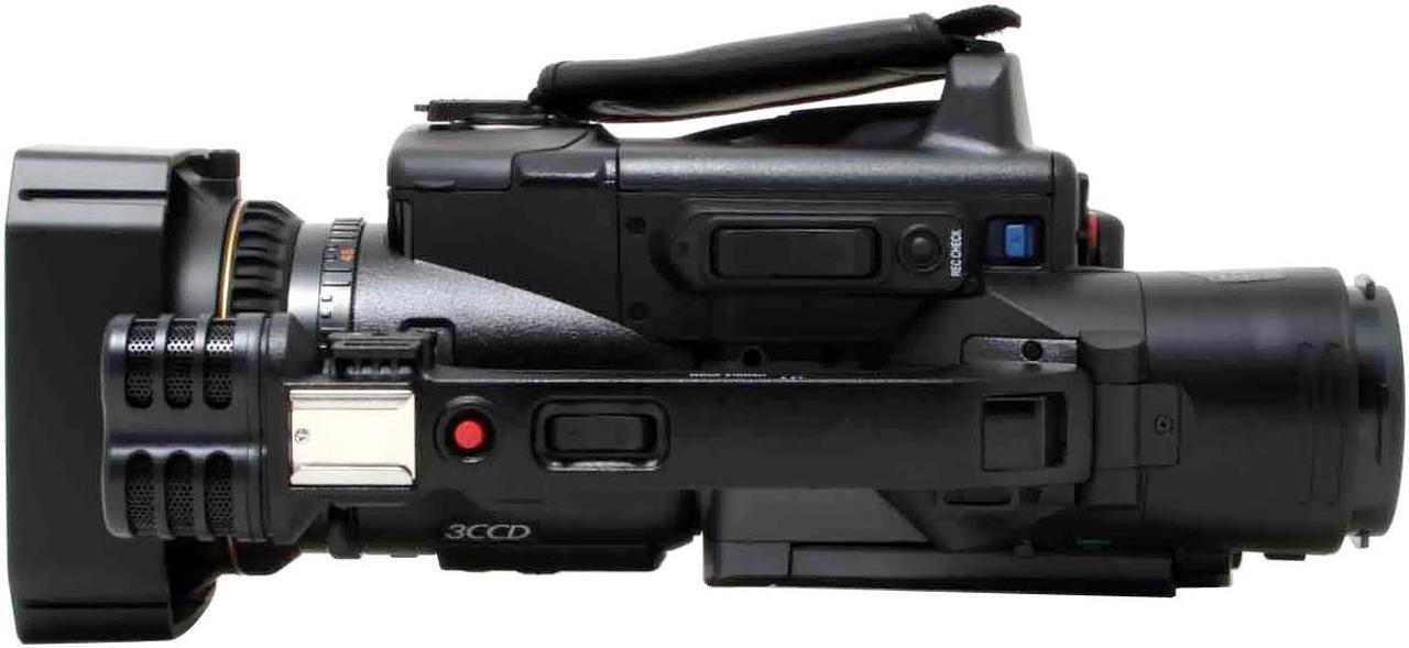 Alt view image 10 of 17 - Panasonic AG-DVX100B 3CCD 3.5"LCD 10X Optical Zoom Professional Camcorder