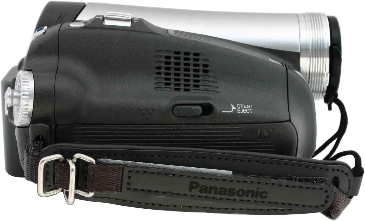 Alt view image 5 of 11 - Panasonic PV-GS39 1/6" 800K CCD 2.7" 123K LCD 30X Optical Zoom MiniDV Camcorder