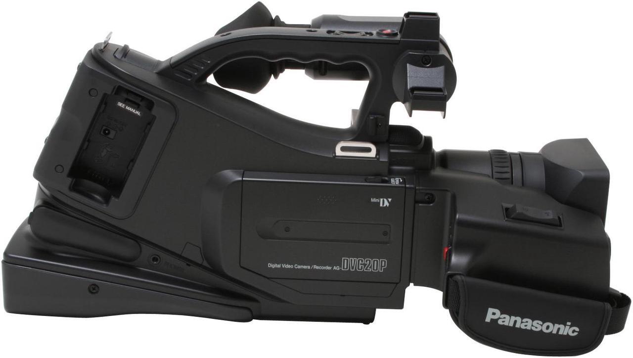 Alt view image 6 of 12 - Panasonic AG-DVC20 3CCD 2.5"LCD 10X Optical Zoom Professional Camcorder