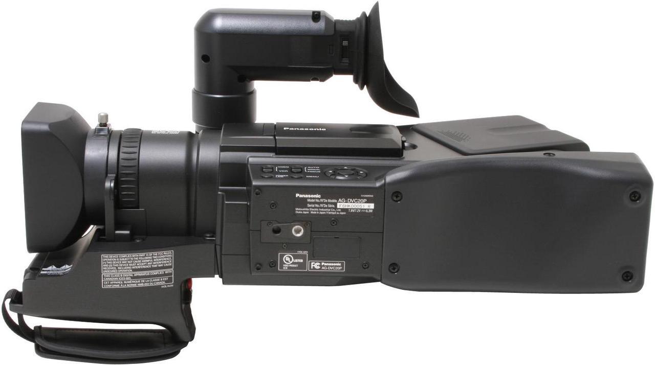 Alt view image 10 of 12 - Panasonic AG-DVC20 3CCD 2.5"LCD 10X Optical Zoom Professional Camcorder