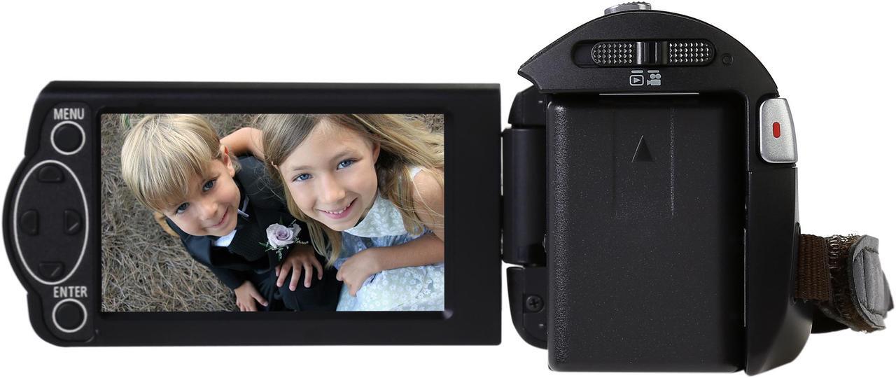 Alt view image 4 of 8 - Panasonic V160 HC-V160K Black 1/5.8" MOS 2.7" LCD 38X Optical Zoom Full HD HDD/Flash Memory Camcorder
