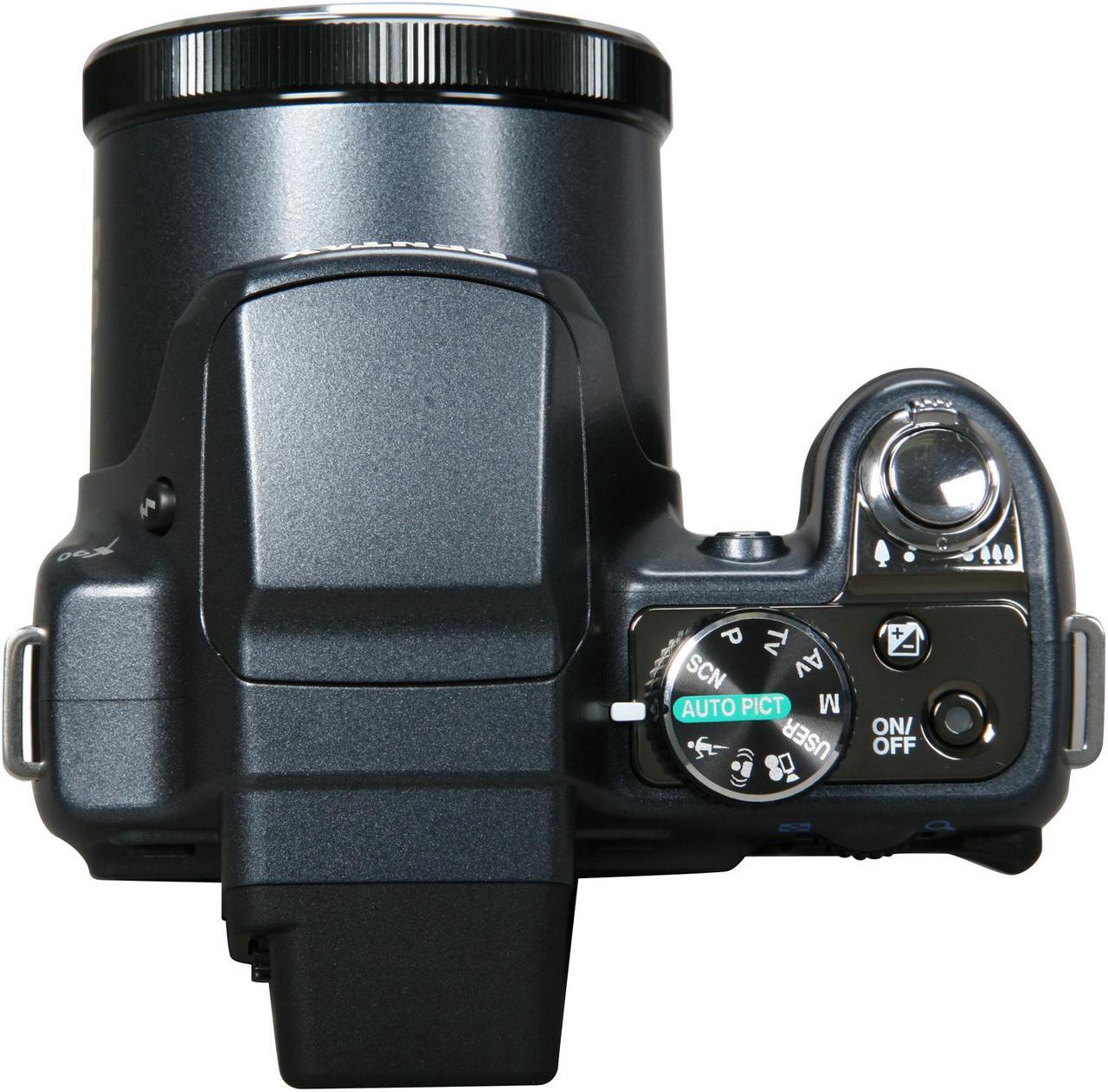 Alt view image 7 of 9 - PENTAX X90 Black 12.1 MP 26X Optical Zoom 26mm Wide Angle Digital Camera